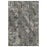 Conrad Home Harmony 5'3''x7'3'' Rug, Anthra/White Chev/HB/Abstract - HAR20115-7