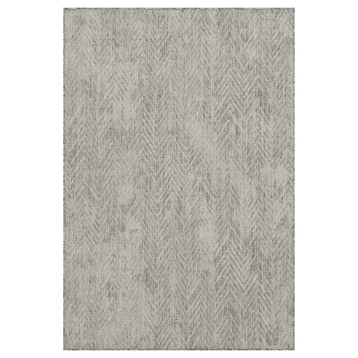 Conrad Home Harmony 7'10x10'3 Rug, Silver/White Chev/HB/Abstract - HAR20128-10