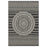 Conrad Home Harmony 7'10''x10'3'' Rug, Anthra/Medallion/Stripes - HAR20178-10