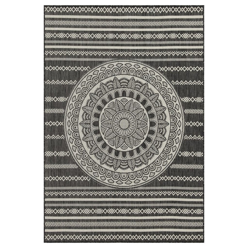 Conrad Home Harmony 7'10''x10'3'' Rug, Anthra/Medallion/Stripes - HAR20178-10