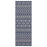 Conrad Home Harmony 7'10''x10'3'' Area Rug, Blue/White Trellis/Geo