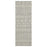 Conrad Home Harmony 7'10''x10'3'' Rug, Silver/White Trellis/Geo