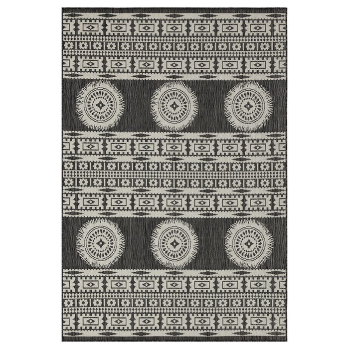 Conrad Home Harmony 2'7x7'3 Runner, Anthra/Medallion/Stripes/Tribal - HAR20232-7
