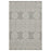 Conrad Home Harmony 5'3x7'3 Rug, Silver/Medallion/Stripes/Tribal - HAR20245-7