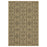 Conrad Home Natural Living 2'7x7'3 Runner, Jute/Black/Dia/Tribal - NTL10012-7