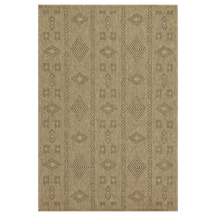 Conrad Home Natural Living 5'3''x7'3'' Rug, Jute/Mocha/Dia/Tribal - NTL10025-7