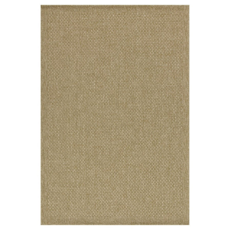 Conrad Home Natural Living 2'7''x7'3'' Runner, Jute/Check/Border