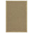 Conrad Home Natural Living 5'3''x7'3'' Rug, Jute/Mocha Check/Border - NTL10055-7