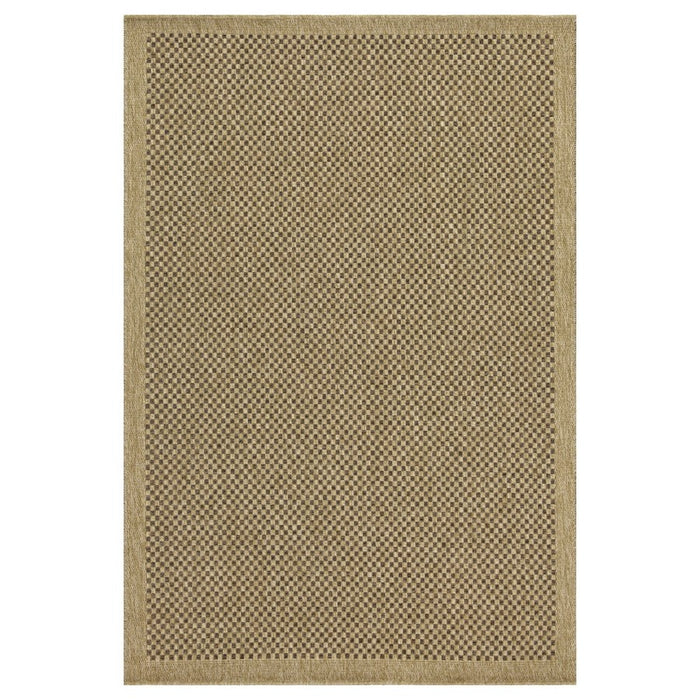 Conrad Home Natural Living 7'10x10'3 Rug, Jute/Mocha Check/Border - NTL10058-10