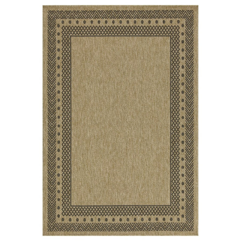 Conrad Home Natural Living 7'10''x10'3'' Rug, Jute/Black/Chev