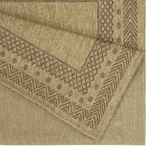 Conrad Home Natural Living 2'7''x7'3'' Runner, Jute/Mocha/Chev