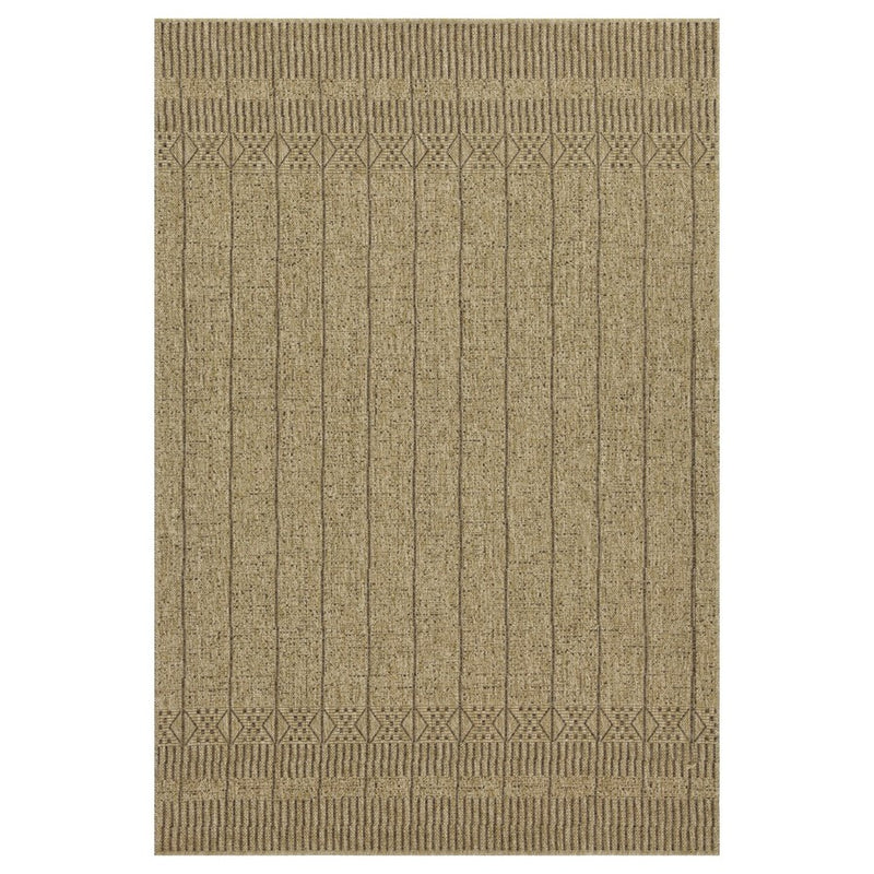 Conrad Home Natural Living 7'10''x10'3'' Rug, Jute/Mocha/Stripes