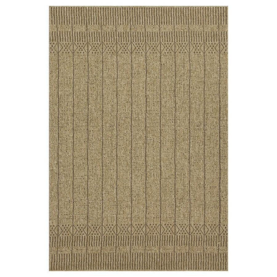 Conrad Home Natural Living 7'10''x10'3'' Rug, Jute/Mocha/Stripes - NTL10098-10