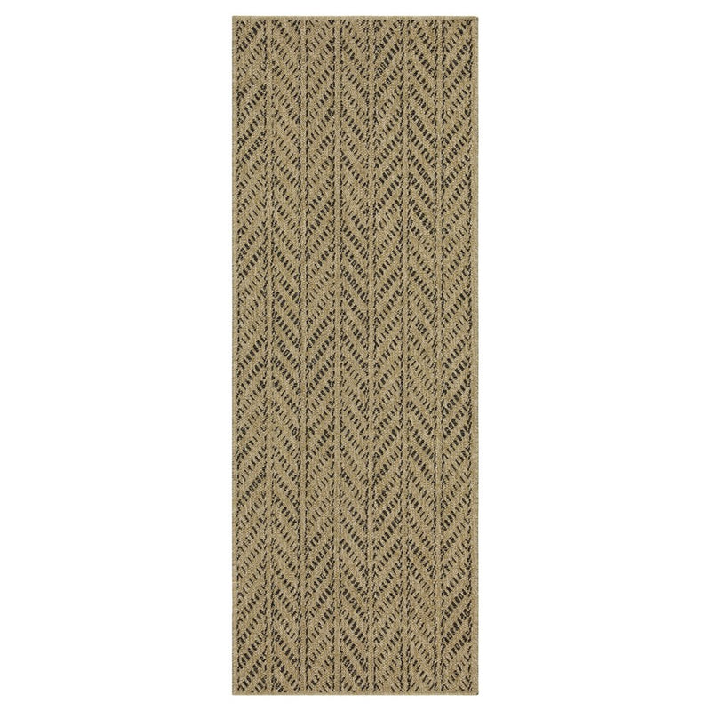 Conrad Home Natural Living 7'10x10'3 Rug, Jute/Black Chev/HB/Geo