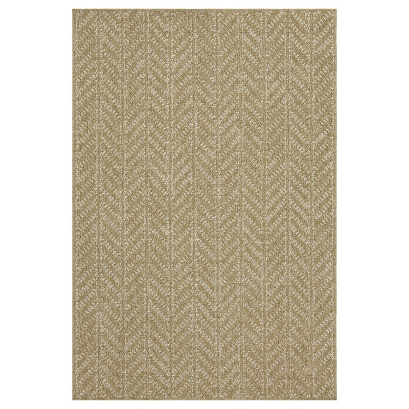 Conrad Home Natural Living 5'3''x7'3'' Rug, Jute/White Chev/HB/Geo