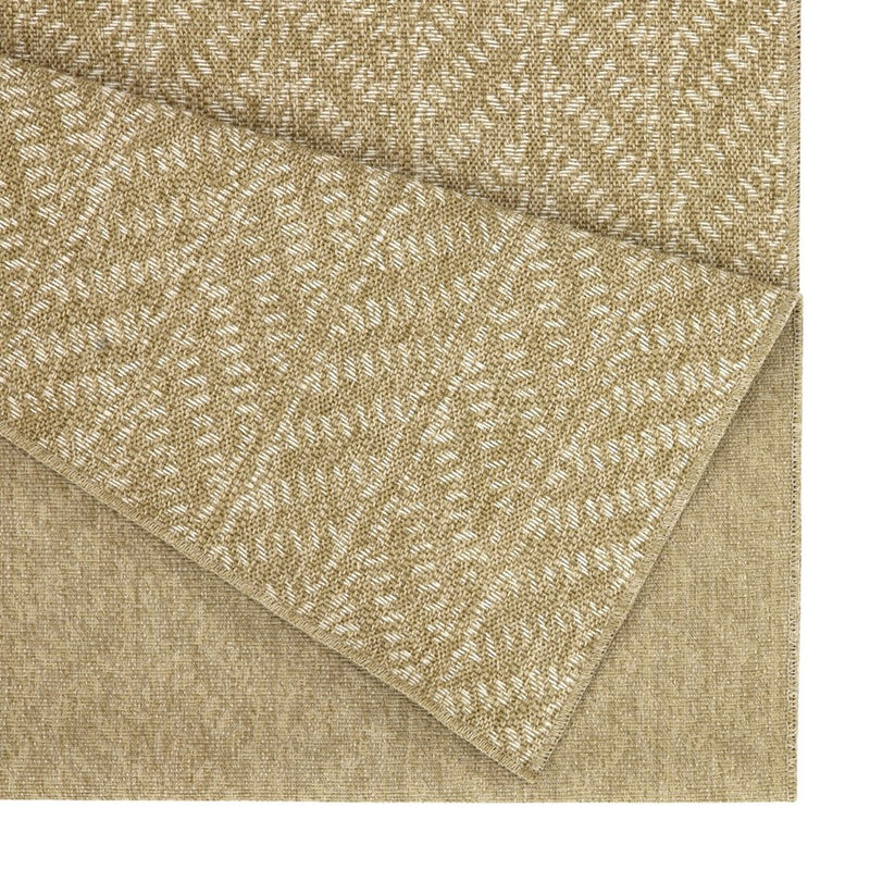 Conrad Home Natural Living 5'3''x7'3'' Rug, Jute/White Chev/HB/Geo