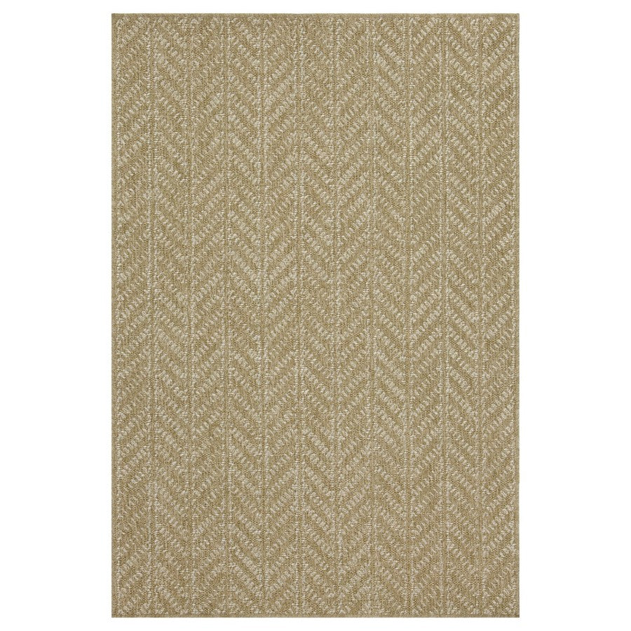 Conrad Home Natural Living 7'10x10'3 Rug, Jute/White Chev/HB/Geo - NTL10148-10