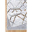 Conrad Home Soho 2'7" x 7' Contemporary Runner, Off-White Geometric