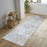 Conrad Home Soho 2'7" x 7' Contemporary Runner, Off-White Geometric