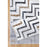 Conrad Home Soho 5'3' x 7' Contemporary Rug, Off-White Geo/Chev