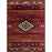 Conrad Home Yellowstone 2' x 3' Southwest Area Rug, Red Red SW - YLS40022-3
