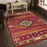 Conrad Home Yellowstone 2'7'' x 7'3'' Southwest Runner, Red Red SW