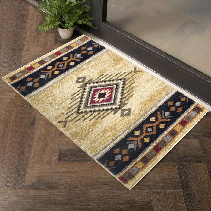 Conrad Home Yellowstone 5'3'' x 7'3'' Area Rug, Cream Southwest