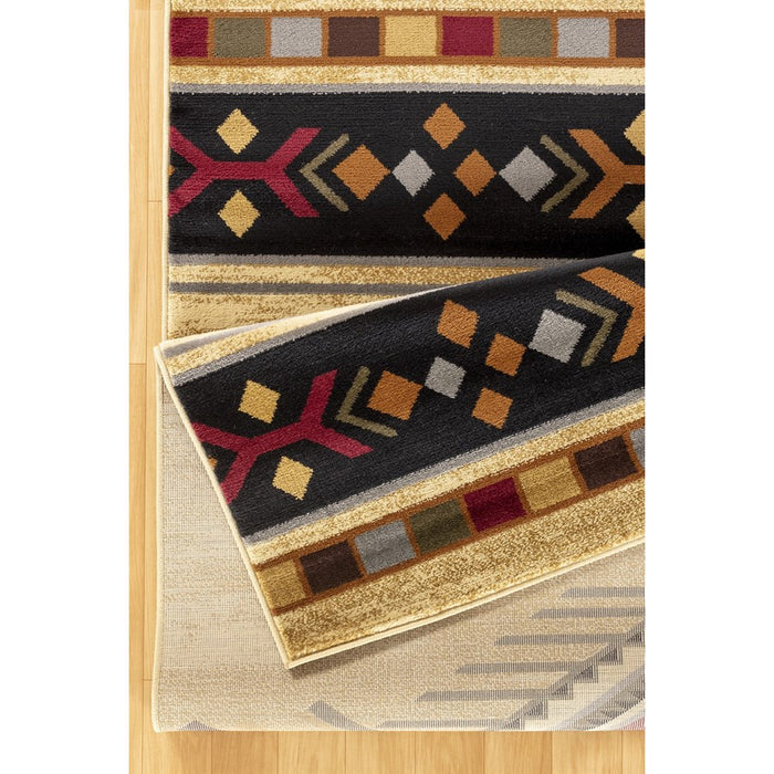 Conrad Home Yellowstone 7'10'' x 10'3'' Southwest Area Rug, Cream