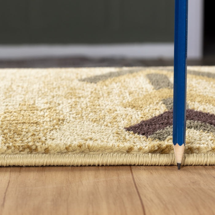 Conrad Home Yellowstone 7'10'' x 10'3'' Southwest Area Rug, Cream