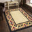 Conrad Home Yellowstone 2' x 3' Southwest Area Rug, Cream Border SW