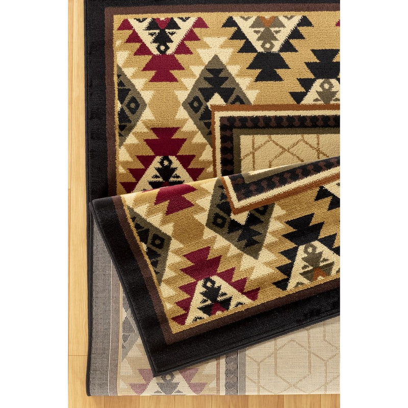 Conrad Home Yellowstone 5'3'' x 7'3'' Southwest Rug, Cream SW
