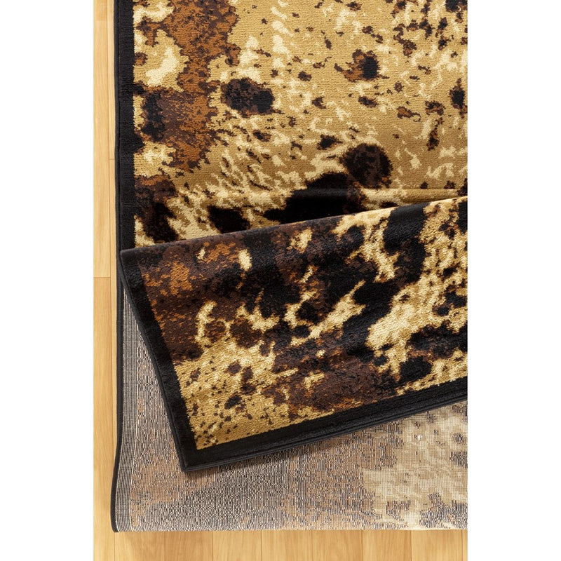 Conrad Home Yellowstone 2' x 3' Cowhide Area Rug, Black Cowhide