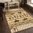 Conrad Home Yellowstone 2' x 3' Western Area Rug, Cowboys/Horses