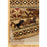 Conrad Home Yellowstone 2'7'' x 7'3'' Runner, Beige Cowboys/Horses