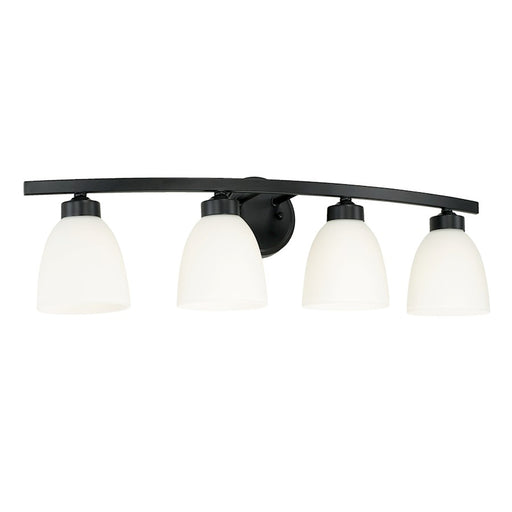 HomePlace Lighting Jameson Vanity, Black/White