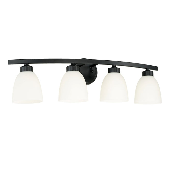 HomePlace Lighting Jameson Vanity, Black/White