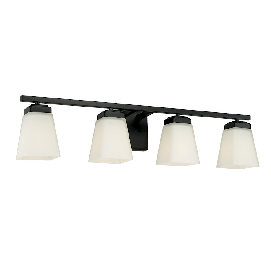 HomePlace Lighting Baxley Vanity, Black/White
