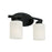 HomePlace Lighting Dixon Vanity, Black/White
