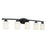 HomePlace Lighting Dixon Vanity, Black/White