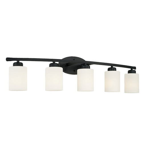 HomePlace Lighting Dixon Vanity, Black/White