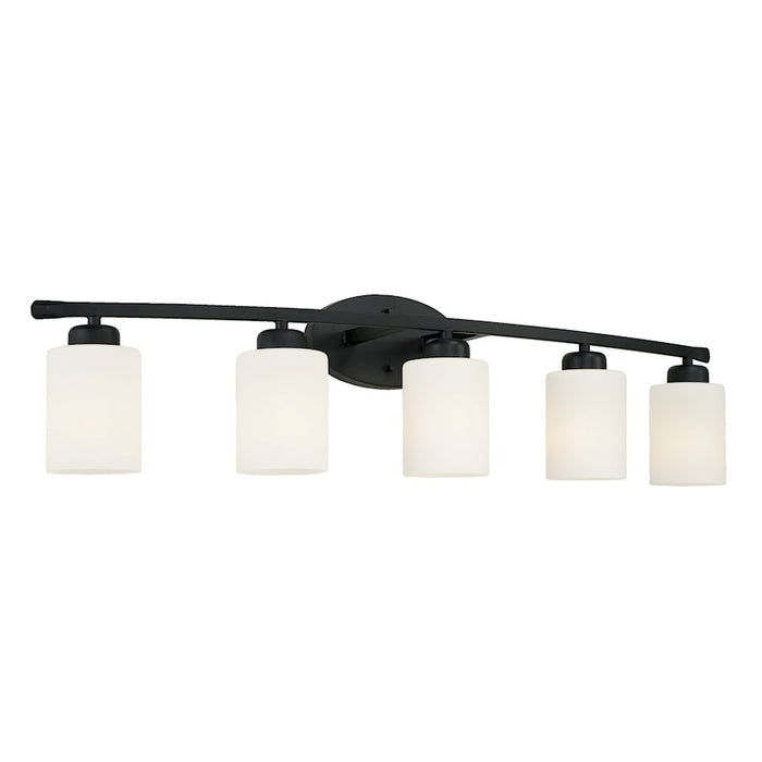 HomePlace Lighting Dixon Vanity, Black/White