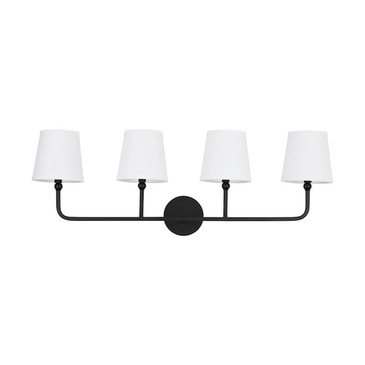 Capital Lighting Dawson Vanity, Matte Black