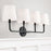 Capital Lighting Dawson Vanity, Matte Black