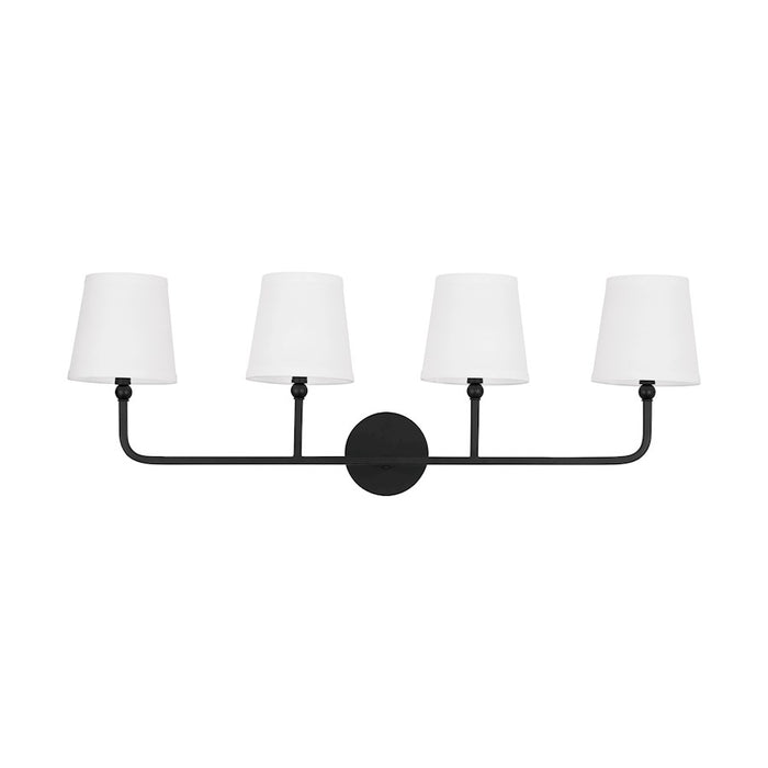 Capital Lighting Dawson Vanity, Matte Black