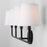 Capital Lighting Dawson Vanity, Matte Black