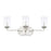 Capital Lighting Oxford 3 Light Vanity, Silver Patina