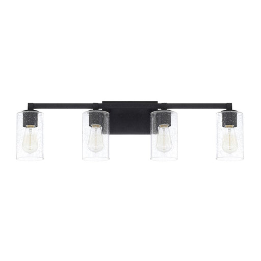 Capital Lighting Ravenwood Vanity, Black Iron