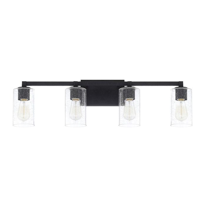 Capital Lighting Ravenwood Vanity, Black Iron