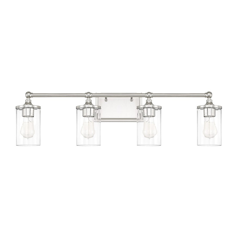 Capital Lighting Camden Vanity, Polished Nickel