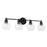 Capital Lighting Mid Century Vanity, Clear